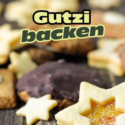 Gutzi backen im Jugendhaus