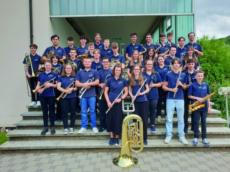 Das Blasorchester der Musikschule Reinach hat den 1. Preis gewonnen.